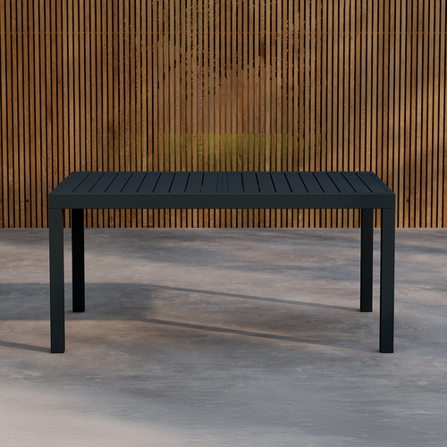 Nest outdoor Grace Uitschuifbare Tuintafel Zwart - 160 tot 240 x 100 cm - vtwonen shop