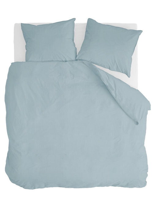 Walra - Dekbedovertrek Vintage Cotton - 240x220 cm - Jeans Blauw