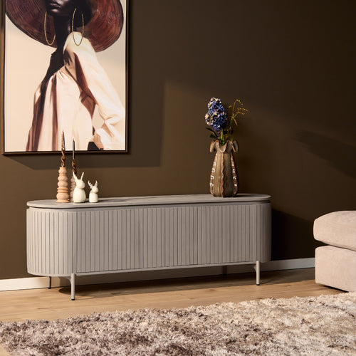 StarFurn Tv-meubel Solana - Taupe Hout - 165x45x55cm