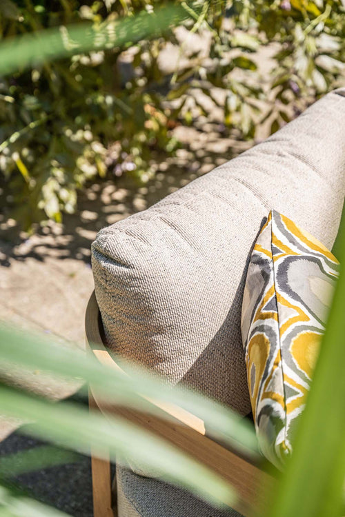 Carrara lounge-diningset - 5-dlg. - light teaklook - sand – Centostone - vtwonen shop