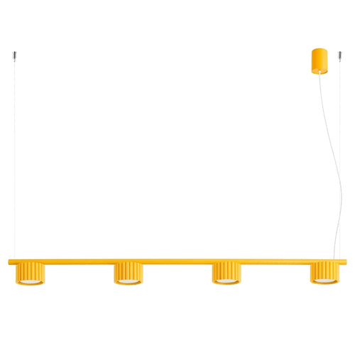 Sollux Lighting Kroonluchter AURA 4 geel Gx53 - 122x10x208cm