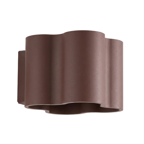 Sollux Lighting Wandlamp OVIO bruin G9 - 12x14,5x10cm