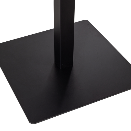WOOOD bistro tafel eindstuk dl 80x74cm Tablo - Transparant