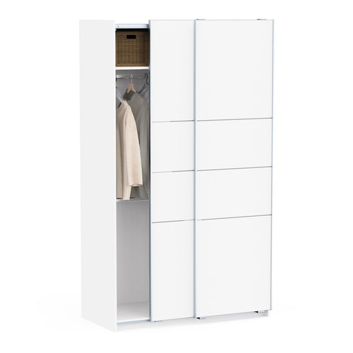 Calicosy - 2-deurs LINE - Licht hout 116,6x59,8x203 cm