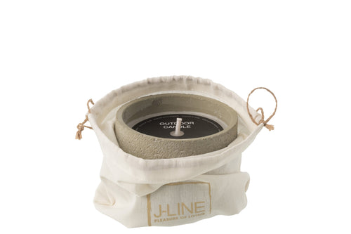 J-Line buitenkaars Rond - lichtgroen - small - 16U