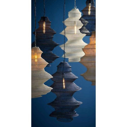 Light & Living hanglamp Nakisha - grijs - Ø48cm - vtwonen shop