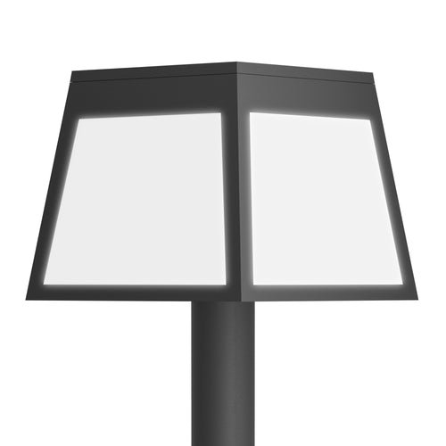 EGLO solar priklamp buiten Altilia - led - 56 cm - zwart/wit