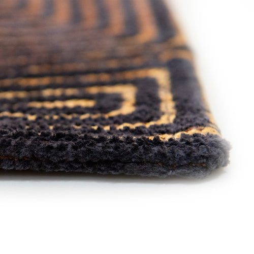 Louis De Poortere vloerkleed Black Gold - bruin - 80x250cm - vtwonen shop