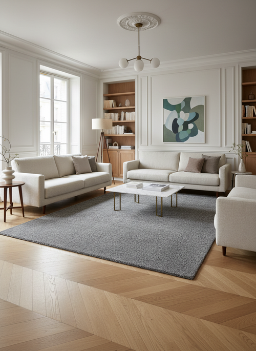 AFK Living vloerkleed Everyday - zeer zacht - grijs - 200x290 cm