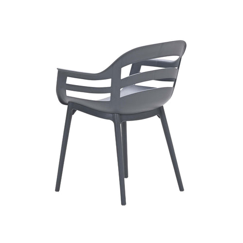 Garden Impressions tuinstoel Sunny donker grijs - set van 4 - vtwonen shop