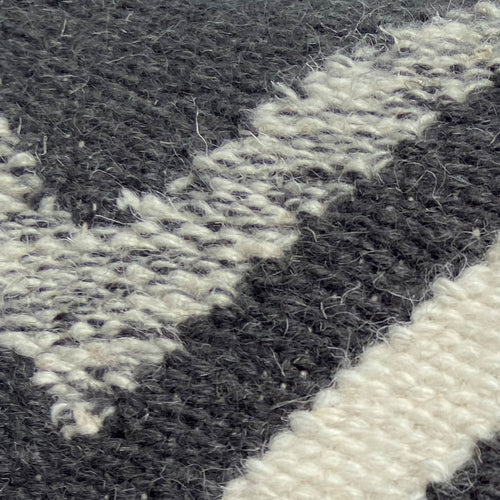 Malagoon vloerkeed Wonder - anthraciet grijs - 160x260cm 100% wol