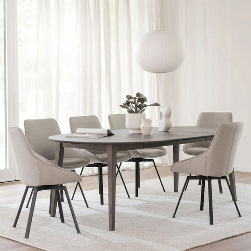 Rowico Home Filippa uitschuifbare eettafel donkerbruin - Ø120 cm - vtwonen shop