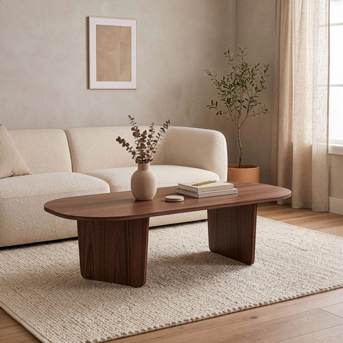 Calicosy - AMELIA Tafel - Licht hout - 130x65x40 cm