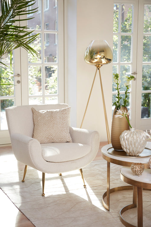 Light & Living stoel VINSTRA - 79x76x79cm - wit - vtwonen shop