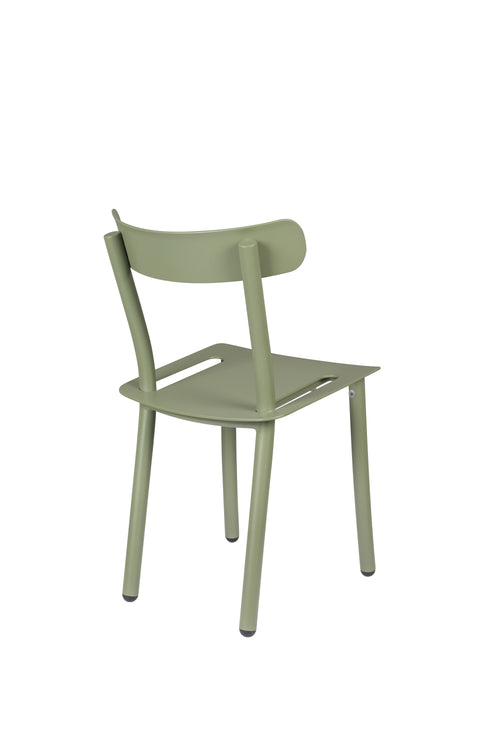 Zuiver Friday Tuinstoelen Stapelbaar Groen - Set van 2 - vtwonen shop