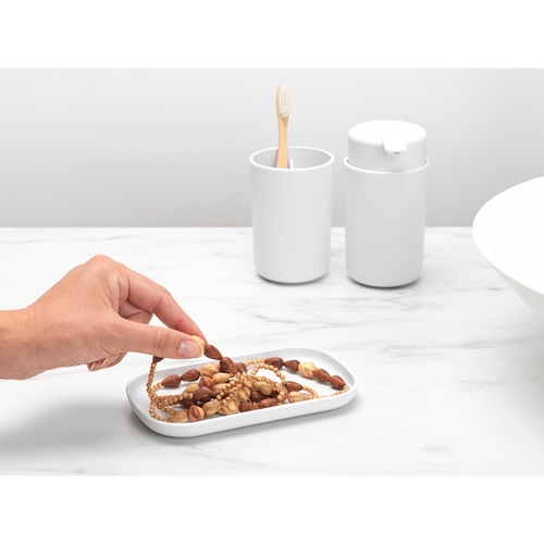 Brabantia Badkameraccessoires ReNew - set van 3 - white - vtwonen shop