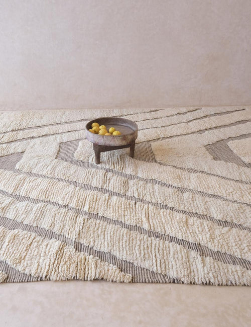AFK Living vloerkleed Berber - handgemaakt - Wol - 252 x 363 cm