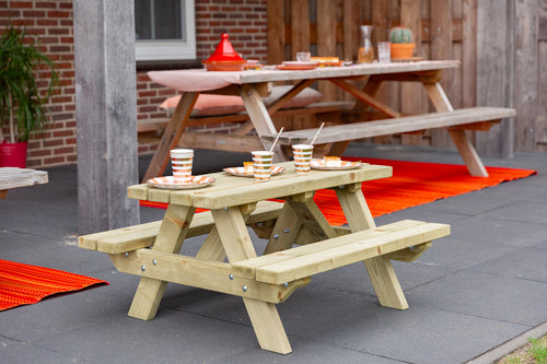 MaximaVida houten kinderpicknicktafel Tallinn 100 cm - vtwonen shop