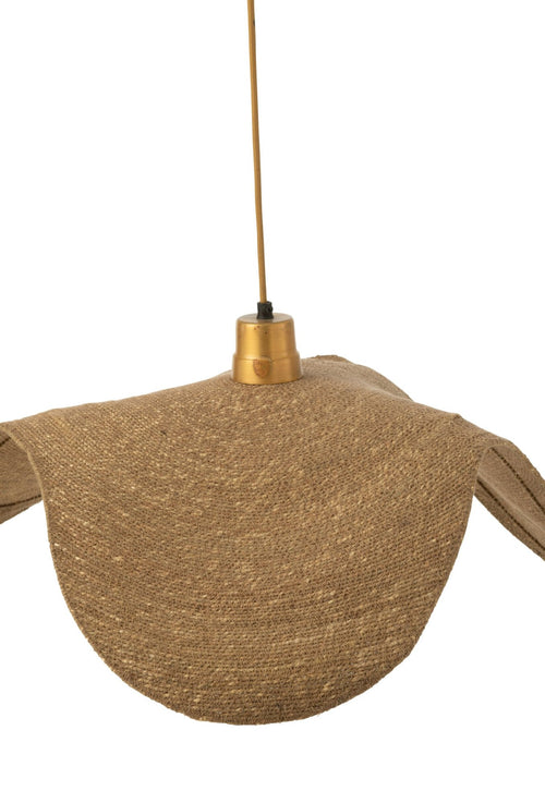 J-Line hanglamp Moon - jute - naturel - medium