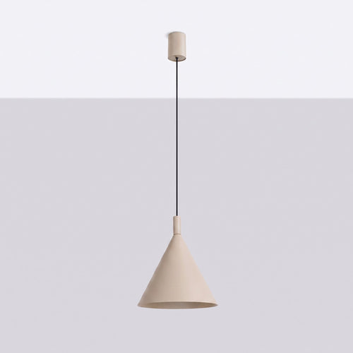 Sollux Lighting Hanglamp NOX 25 taupe - 24,5x24,5x140cm