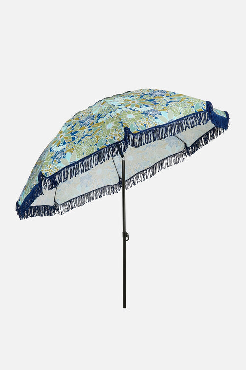 Mica Decorations Bloem Parasol - H238 x Ø220 cm - Blauw - vtwonen shop