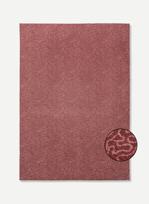 Jackies vloerkleed 9003 Coral - Rood - 140 x 200 cm
