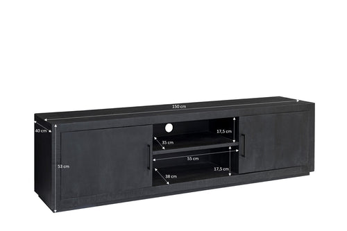 Livingfurn tv-meubel Jaxx - 150cm - mangohout - vtwonen shop