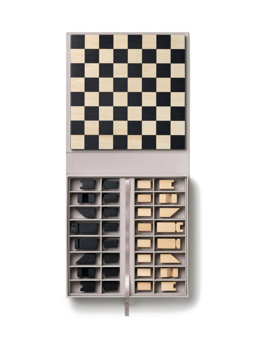 Printworks Spel - Chess Wood - The Functionalist