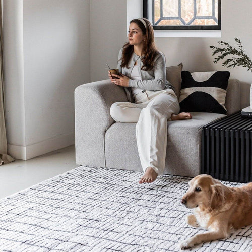 Interieur05 vloerkleed Rectangle - creme - 200 x 290 cm