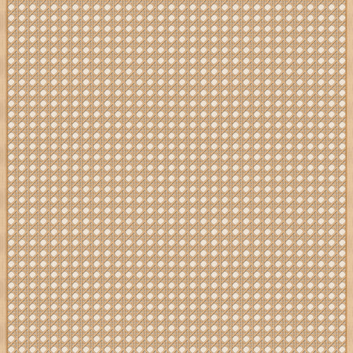 Sanders & Sanders behang ruiten warm beige - 53 cm x 10 m - 640513