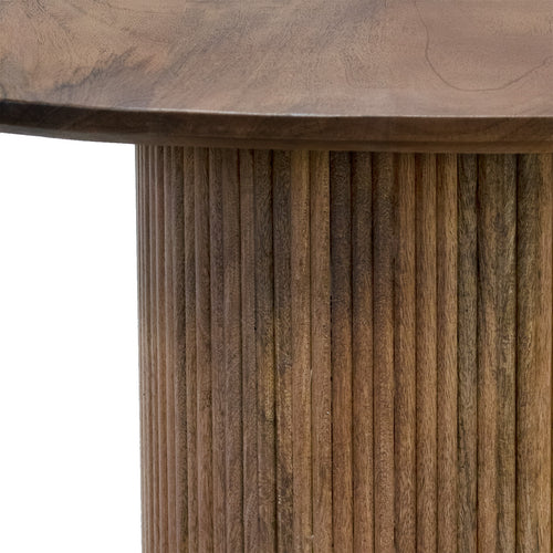 Giga Meubel Eettafel Feline - Deens Ovaal - Mangohout - 220cm