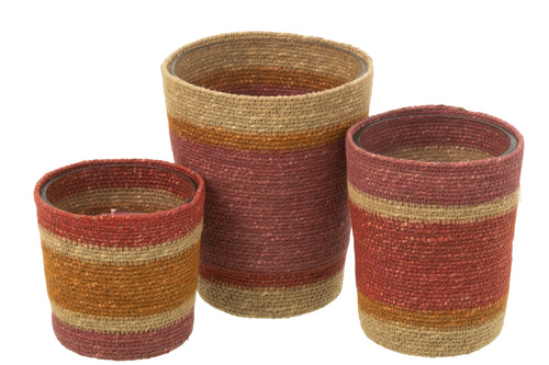 J-Line geurkaars Mand - mix - large - 75U - vtwonen shop