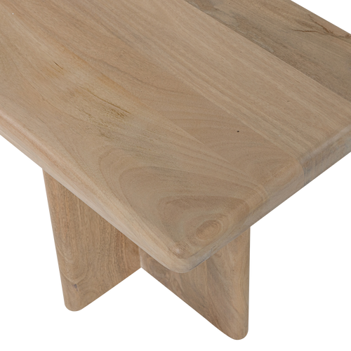 WOOOD bijzettafel Ato - Mangohout - Naturel - 135x80x40