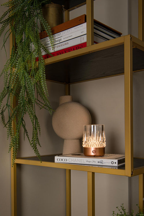 Lucide tafellamp LILY - Geïntegreerde LED - Koper