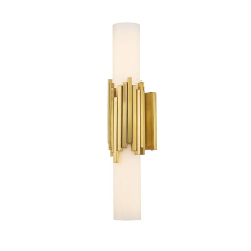 Up & Down Wandleuchte Modern Gealtertes Messing 3000K IP44 2x G9