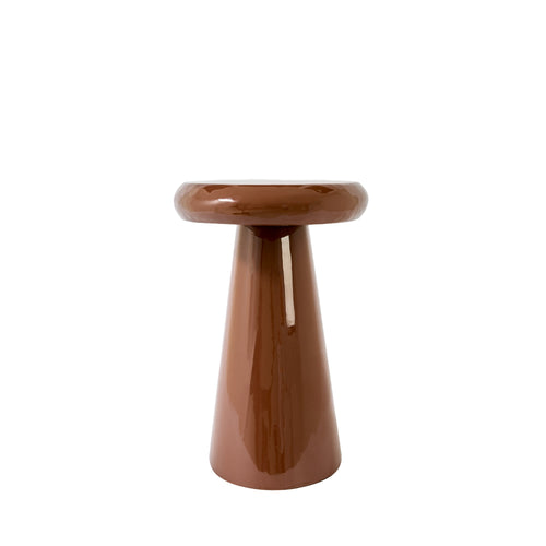 Light & Living bijzettafel Tarino - donkerbruin - 43x32x47cm