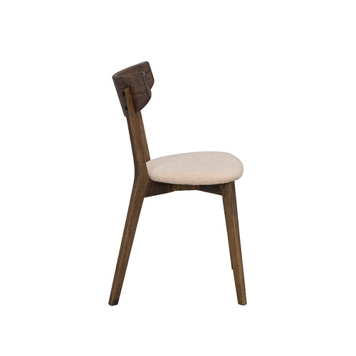 Rowico Home Ami Houten Eetkamerstoel Donker Eiken - Beige Zitkussen – vtwonen Rowico Home Ami Houten Eetkamerstoel Donker Eiken - Beige Zitkussen – vtwonen