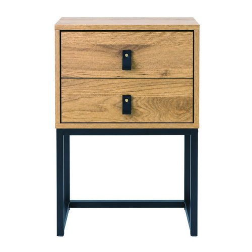 Calicosy - Nachtkastje met 2 lades JILL - 29x45x65.5 cm