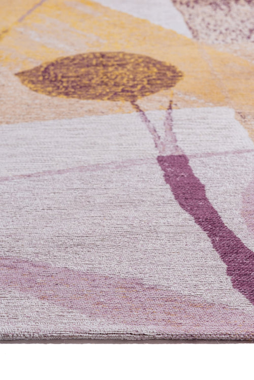 Remix vloerkleed 9536 Eggplant - Multicolor - 140 x 200 cm