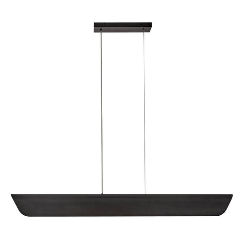 LED-Deckenleuchte, modern, Schwarzoxid, 3000 K