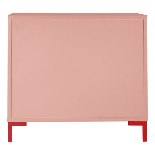 Kinderrek in roze MDF