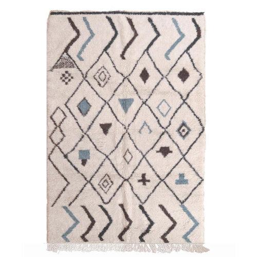 AFK Living vloerkleed Berber - handgemaakt - Wol - 160 cm x 230 cm