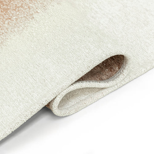 Ecorugs vloerkleed Indian Snow - brown - 140x140cm