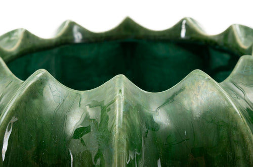 Mauro Ferretti vaas - Ø 31 x 16 cm - groen