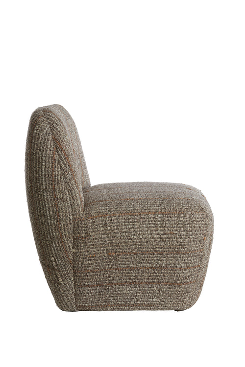 Light & Living stoel AMORI - 65x60x76cm - bruin - vtwonen shop