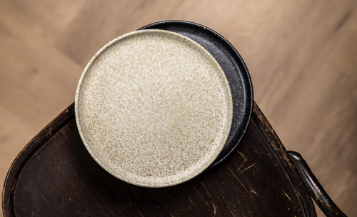 Mimo Homeware ontbijtbord Broken Shells - 22,5 cm - set van 2 - vtwonen shop