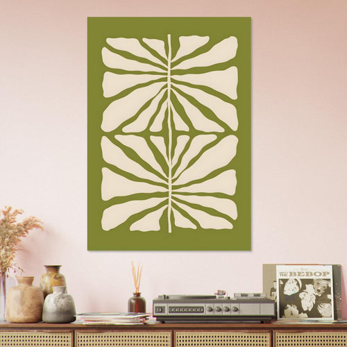 Artfulprints  Matisse - Green vibrant reef   poster 70x100 cm - vtwonen shop