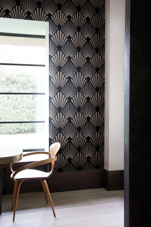 Masureel behang art deco motief beige - 53 cm x 10.05 m - 632282 - vtwonen shop