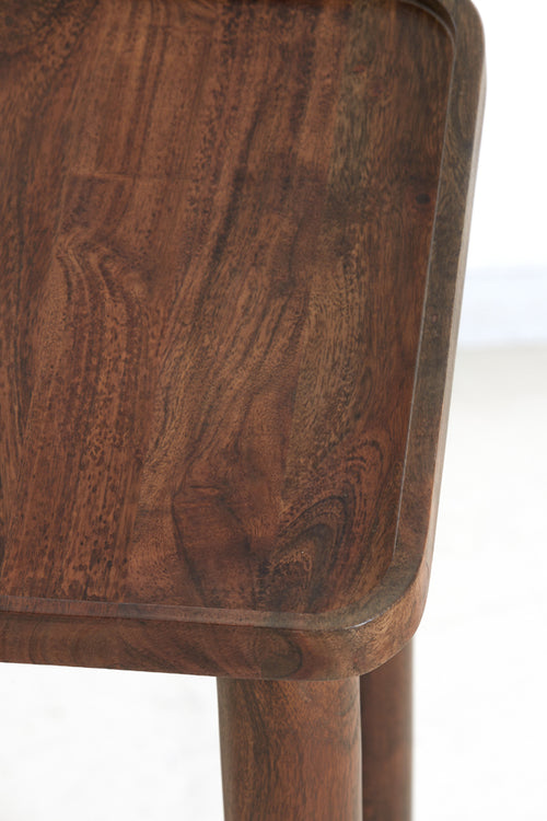 Light & Living zuil QIANO - Ø42x100cm - bruin