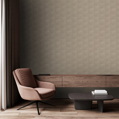 Origin Wallcoverings behang grafisch 3D motief beige - 50 x 900 cm - 347994 - vtwonen shop